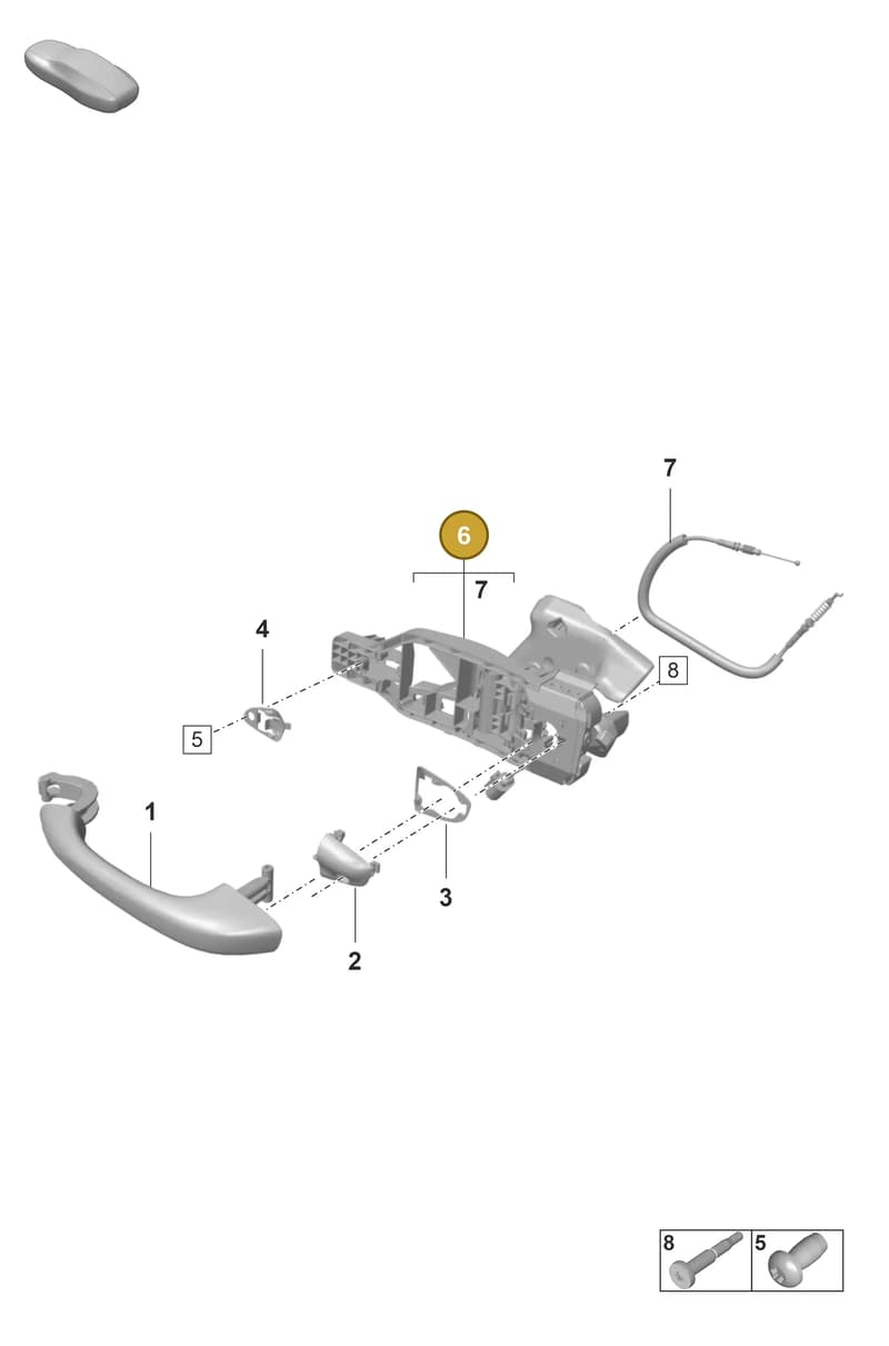 9GT837885A — Porsche 911 (2021-2022) diagram p59804210, position 6