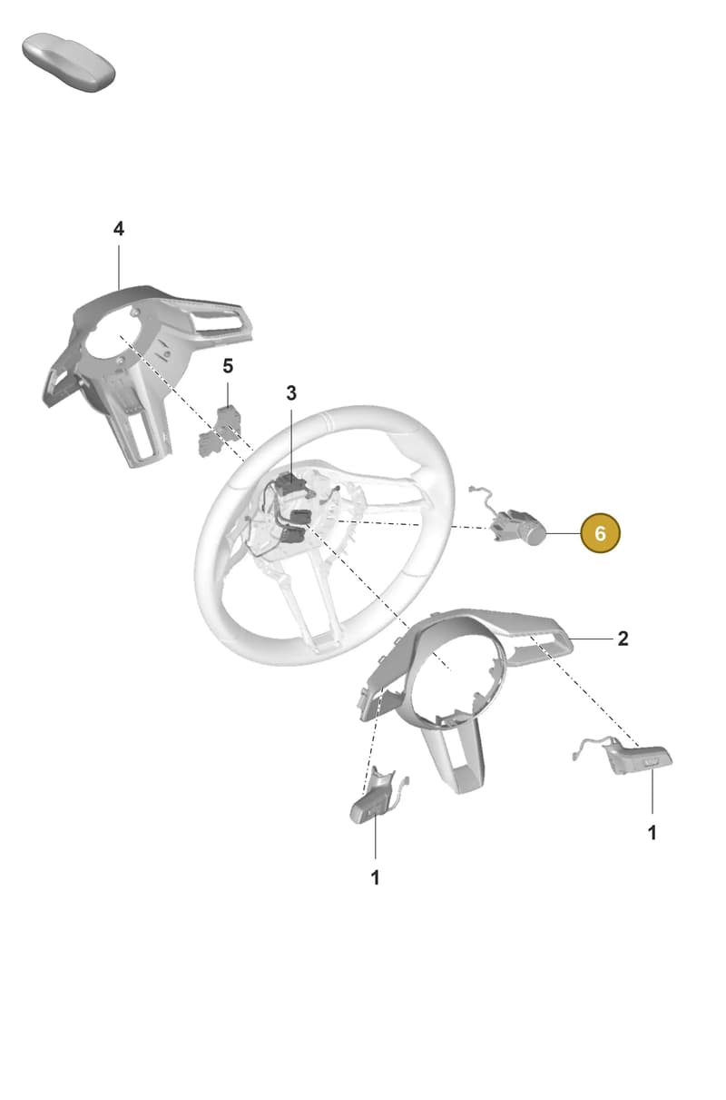 9GT919680A6N3 — Porsche 911 (2021-2022) diagram p59403290, position 6