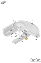 9GT941209B Porsche Switch Module