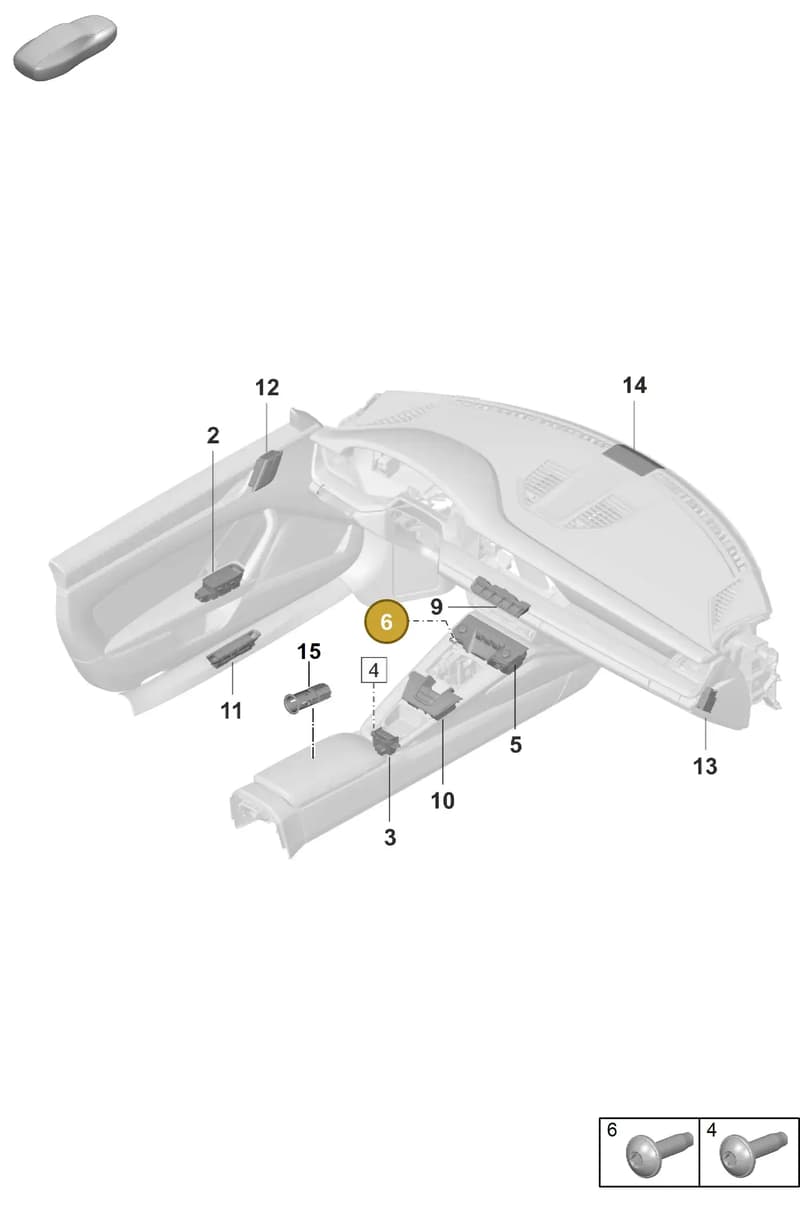 9GT941209E — Porsche 911 (2021-2022) diagram p59903050, position 6
