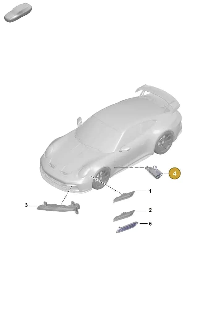 9GT953042A — Porsche 911 (2021-2022) diagram p59905040, position 4