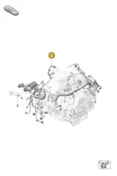 9GT971595A Porsche Wiring Set for Engine