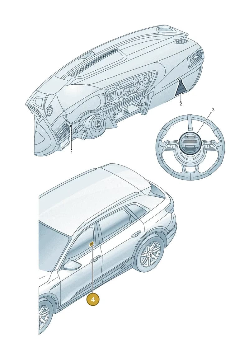 9J1010564 — Audi Q6 e-tron (2023-2025) diagram 586010250, position 4