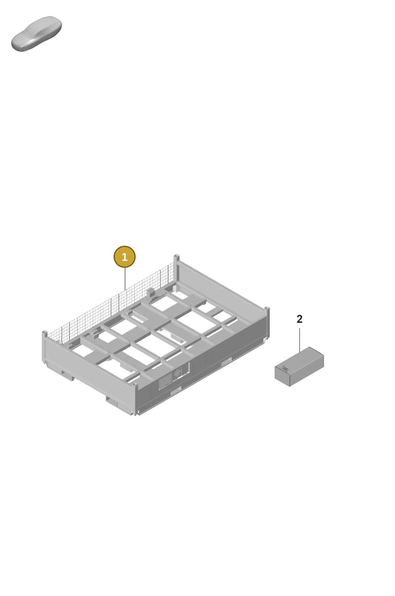 9J104300000 — Porsche Taycan Sport Turismo (2023-2025) diagram p56251090, position 1