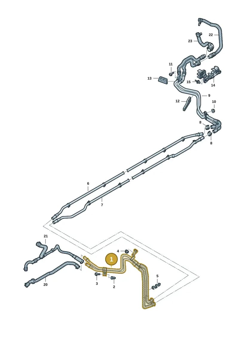 9J1121151 — Audi RS e-tron GT (2020-2025) diagram 4j1121060, position 1
