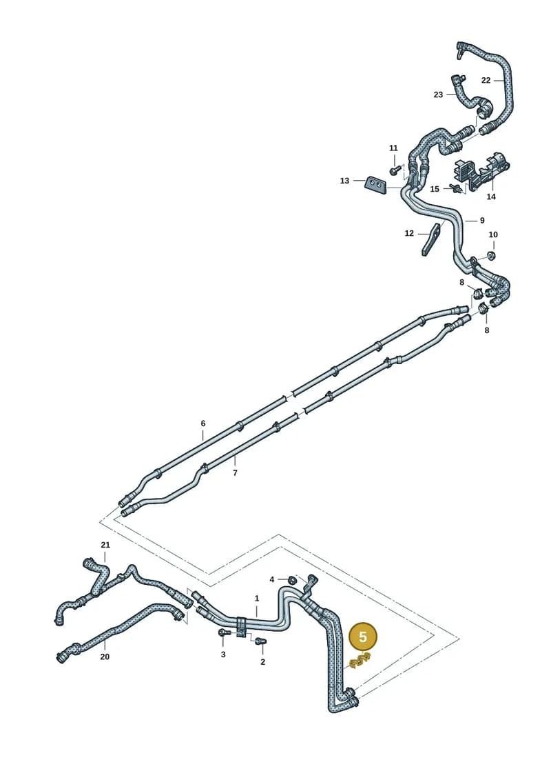 9J1121235 — Audi RS e-tron GT (2020-2025) diagram 4j1121060, position 5