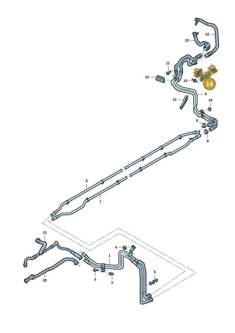9J1121264 — Audi RS e-tron GT (2020-2025) diagram 4j1121060, position 14