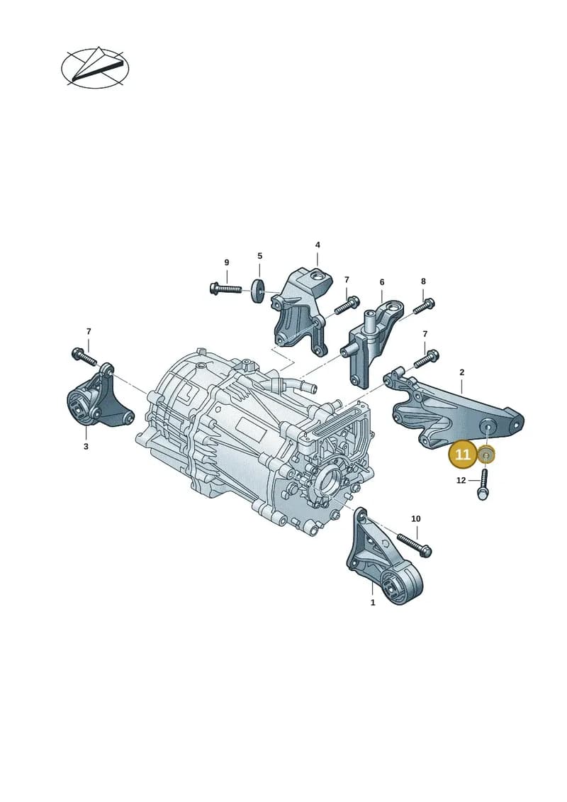 9J1199741 — Audi RS e-tron GT (2020-2025) diagram 4j1901050, position 11
