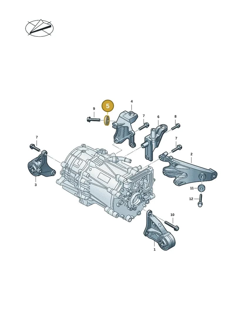 9J1301316 — Audi RS e-tron GT (2020-2025) diagram 4j1901050, position 5