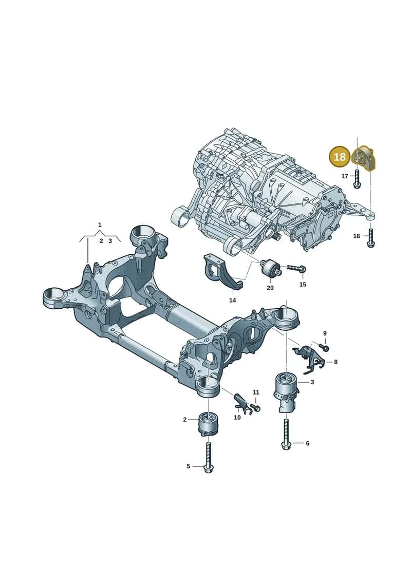 9J1399111K — Audi RS e-tron GT (2020-2025) diagram 4j1505000, position 18