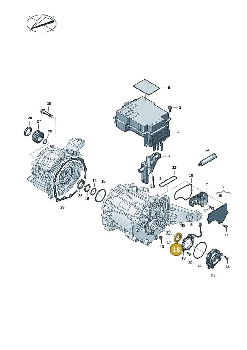 9J1409189 — Audi RS e-tron GT (2020-2025) diagram 4j1901400, position 18