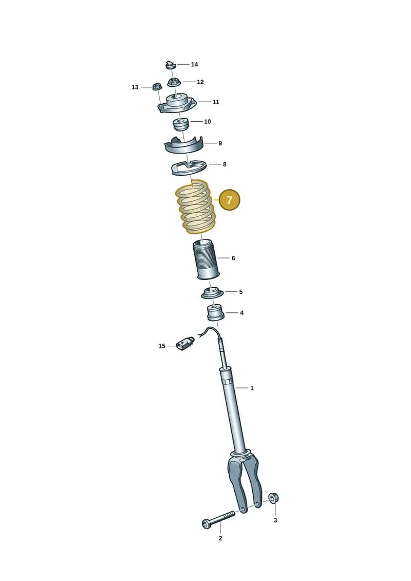 9J1411105E — Audi RS e-tron GT (2020-2025) diagram 4j1411000, position 7