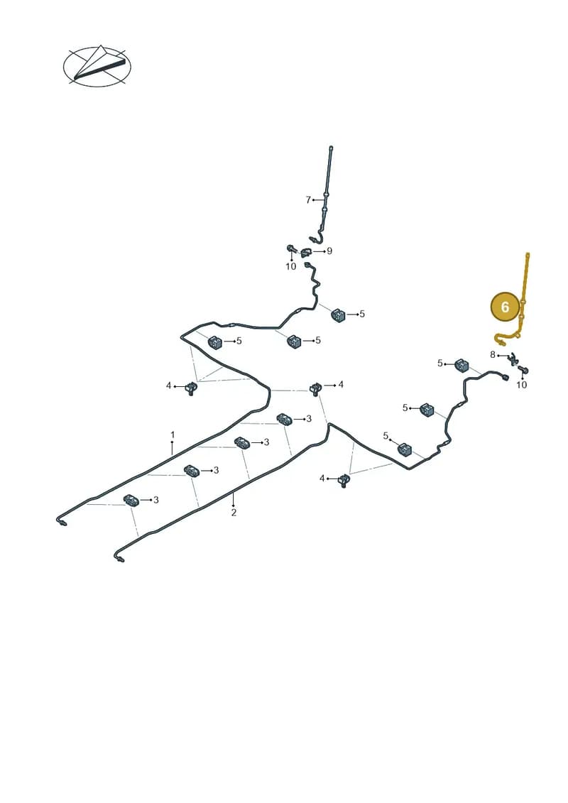 9J1611775H — Audi RS e-tron GT (2020-2025) diagram 4j1611030, position 6