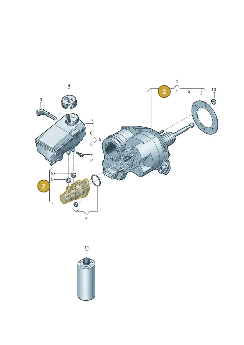 9J1614019A — Audi RS e-tron GT (2020-2025) diagram 4j1612020, position 2