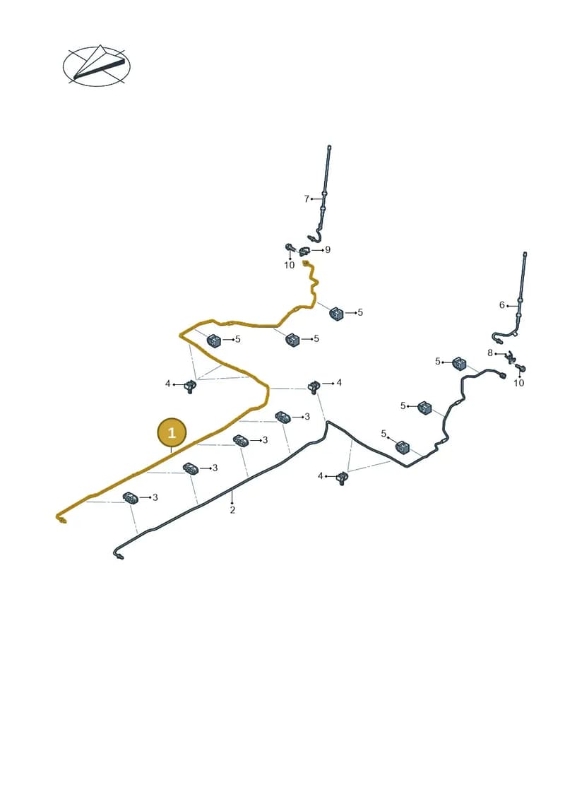 9J1614763D — Audi RS e-tron GT (2020-2025) diagram 4j1611030, position 1