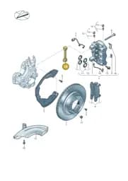9J1615421 Porsche Adapter