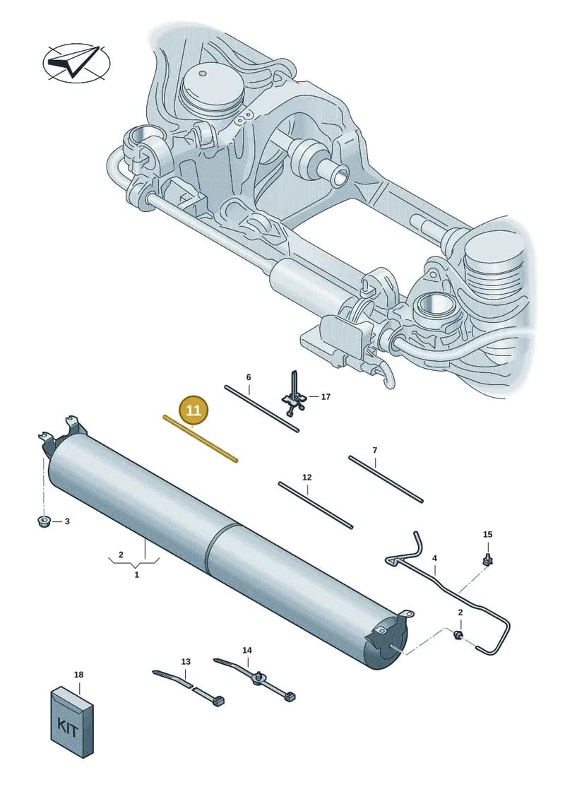 9J1616647B — Audi RS e-tron GT (2020-2025) diagram 4j1616100, position 11