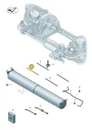 9J1616647J Porsche Air Line