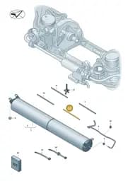 9J1616649J Porsche Air Line
