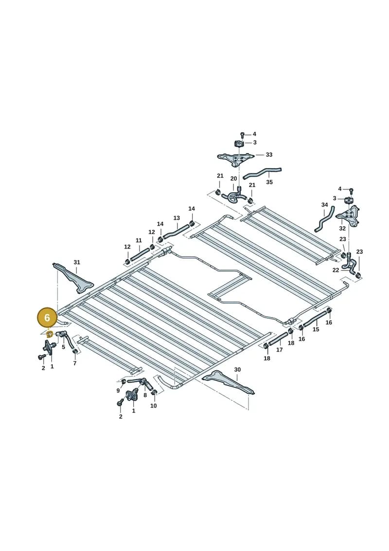 9J1801942 — Audi RS e-tron GT (2020-2025) diagram 4j1915560, position 6