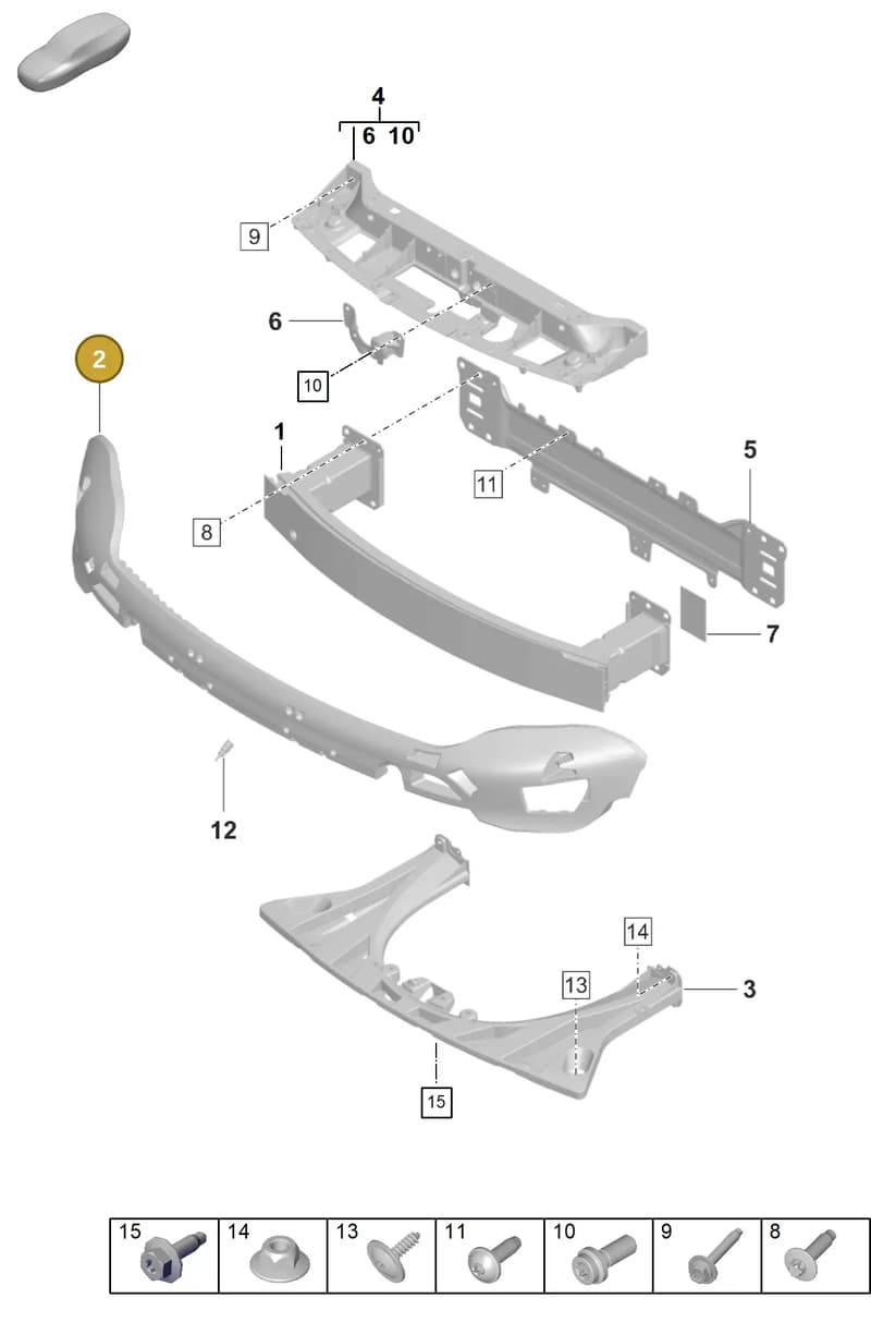 9J1807549C — Porsche Taycan Sport Turismo (2019-2024) diagram p56802400, position 2