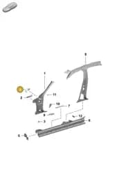 9J1809303Y Porsche Console
