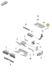 9J1813535Y Porsche Retaining Rail