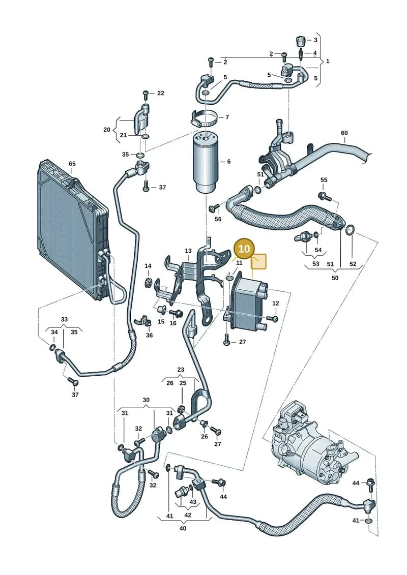 9J1816412 — Audi RS e-tron GT (2020-2025) diagram 4j1260700, position 10