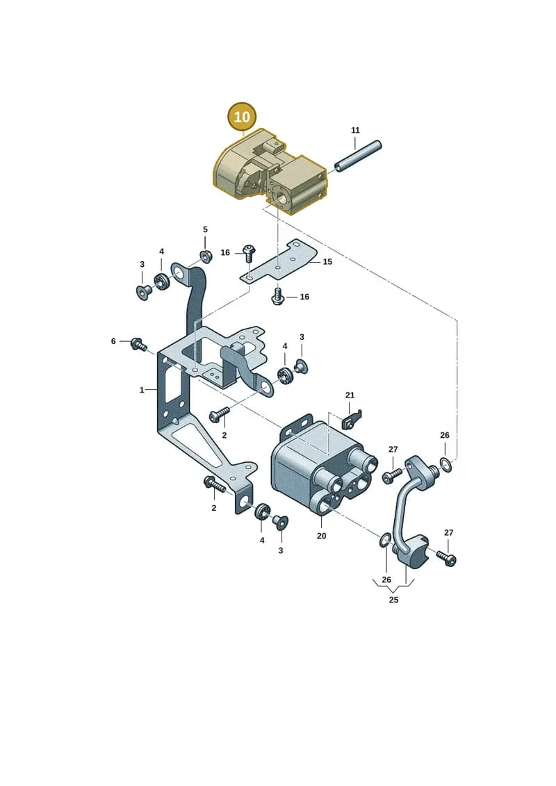 9J1816590 — Audi RS e-tron GT (2020-2025) diagram 4j1260780, position 10