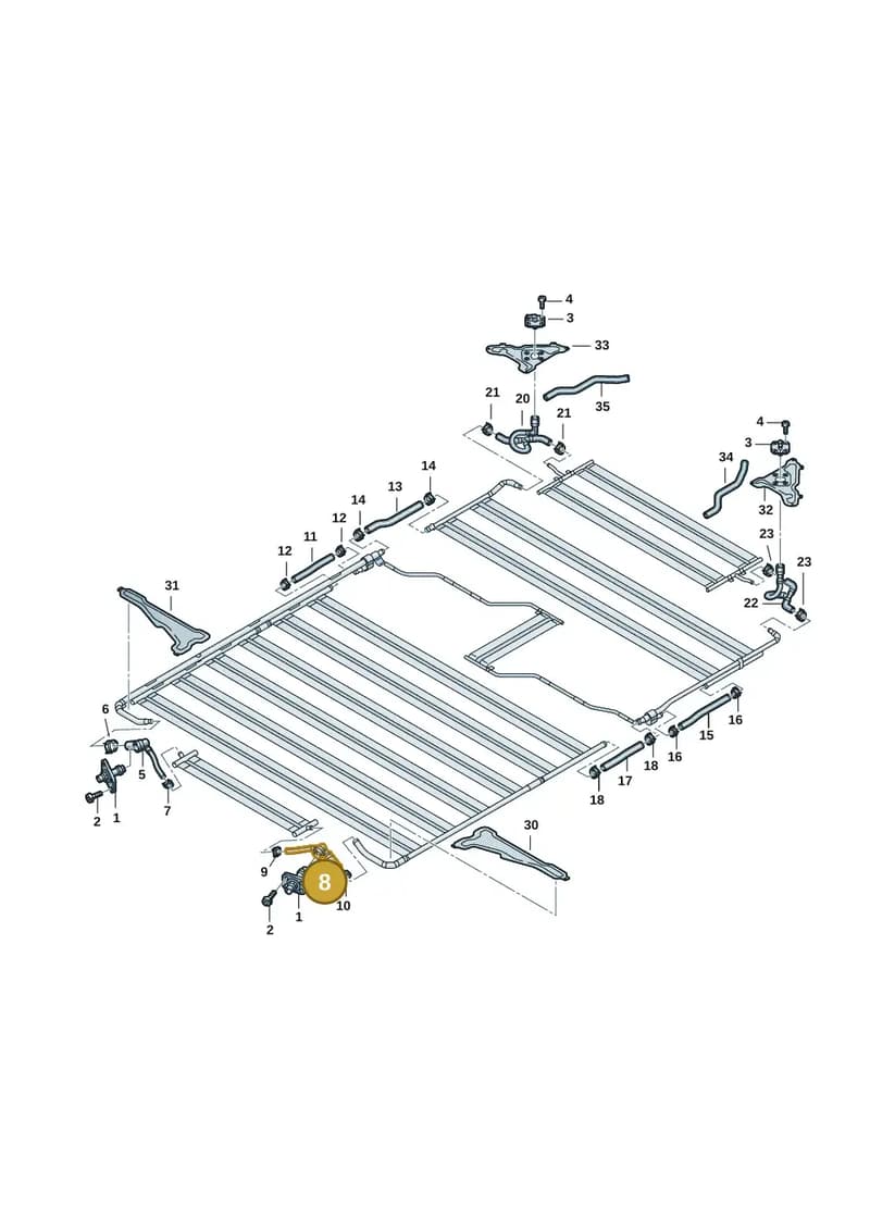 9J1820497 — Audi RS e-tron GT (2020-2025) diagram 4j1915560, position 8