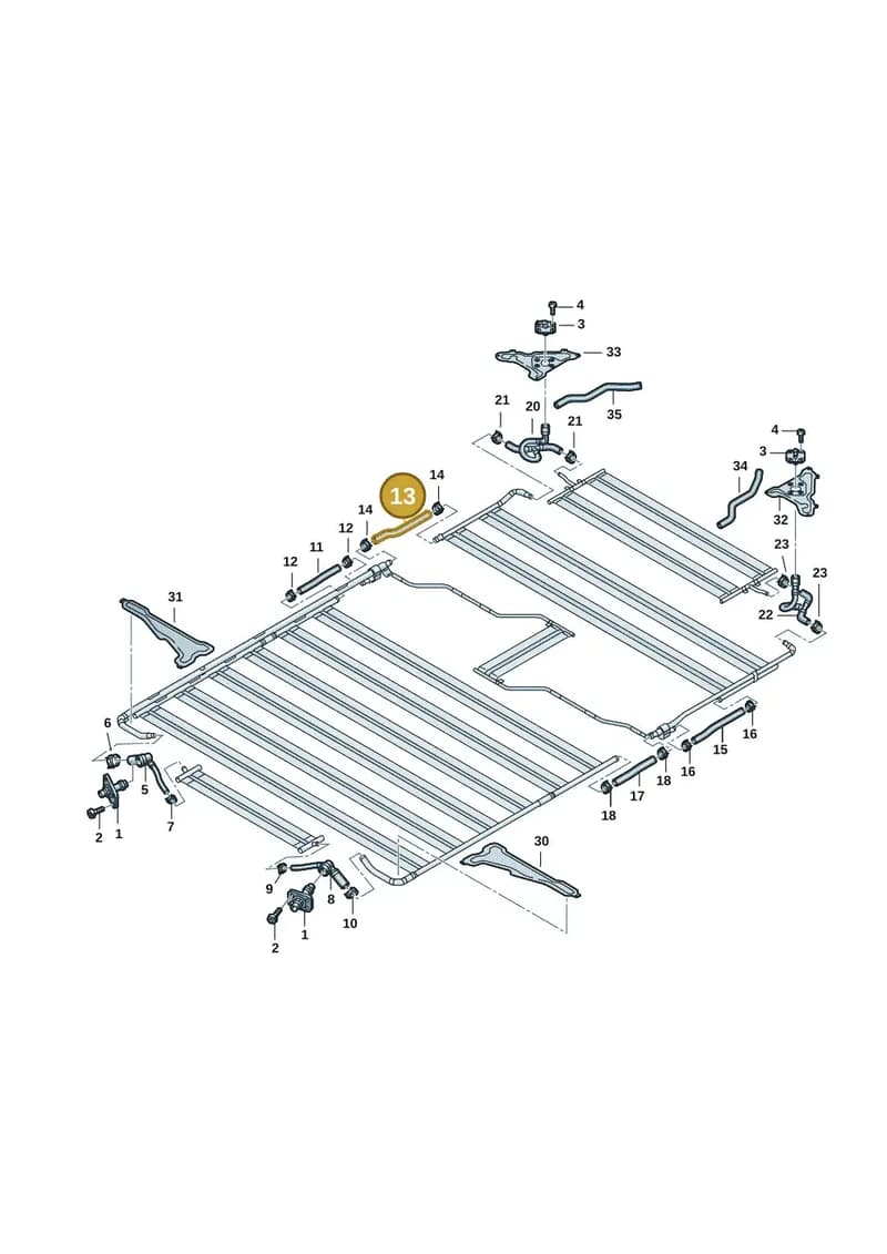 9J1820555 — Audi RS e-tron GT (2020-2025) diagram 4j1915560, position 13