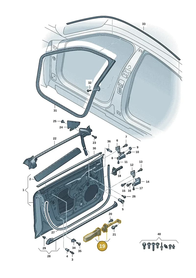 9J1837179A — Audi RS e-tron GT (2020-2025) diagram 4j1831010, position 19