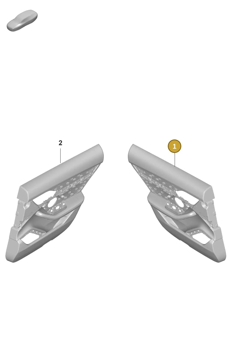 9J1867221QBH0 — Porsche Taycan Sport Turismo (2019-2024) diagram p56808500, position 1