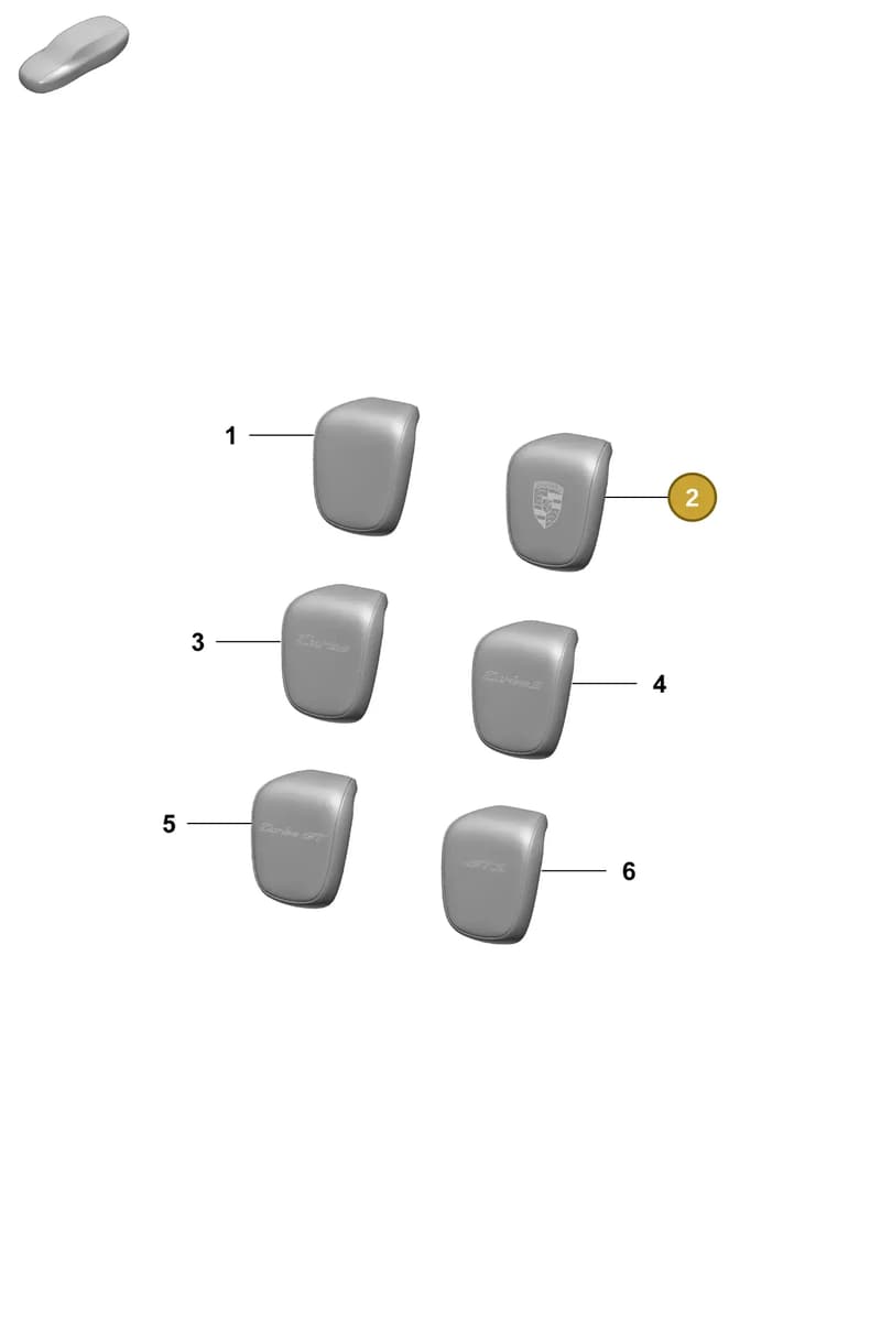 9J1881901AQVS0 — Porsche Taycan Sport Turismo (2023-2025) diagram p64817220, position 2