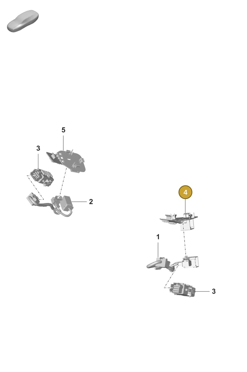 9J1885967 — Porsche Taycan Sport Turismo (2023-2025) diagram p56818500, position 4