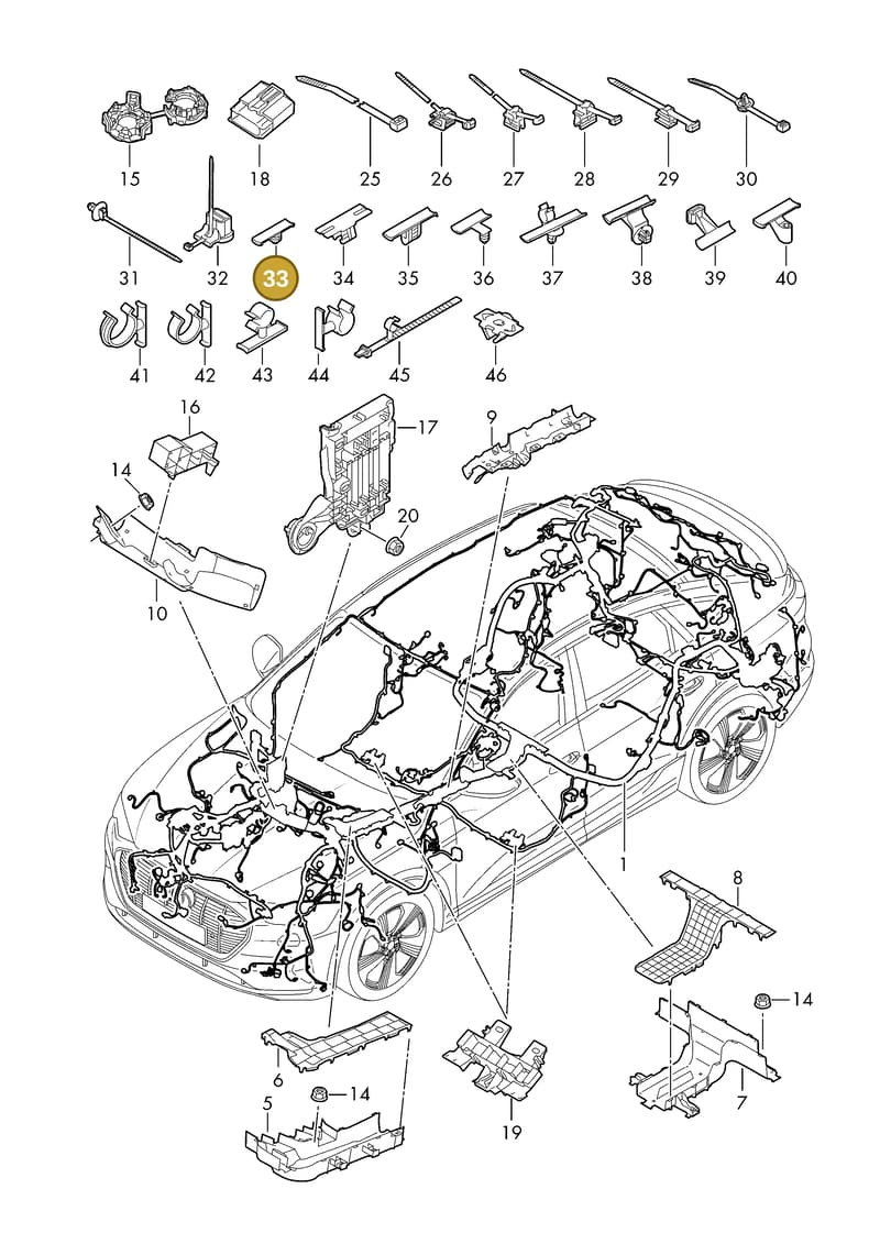 9J1915509 — Audi Q6 e-tron (2023-2025) diagram f5s971800, position 33