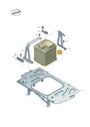 9J1915989AY Porsche Lithium Battery