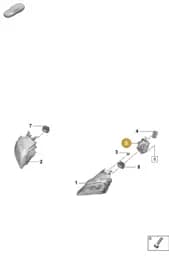9J1941809AA Porsche Service Cover