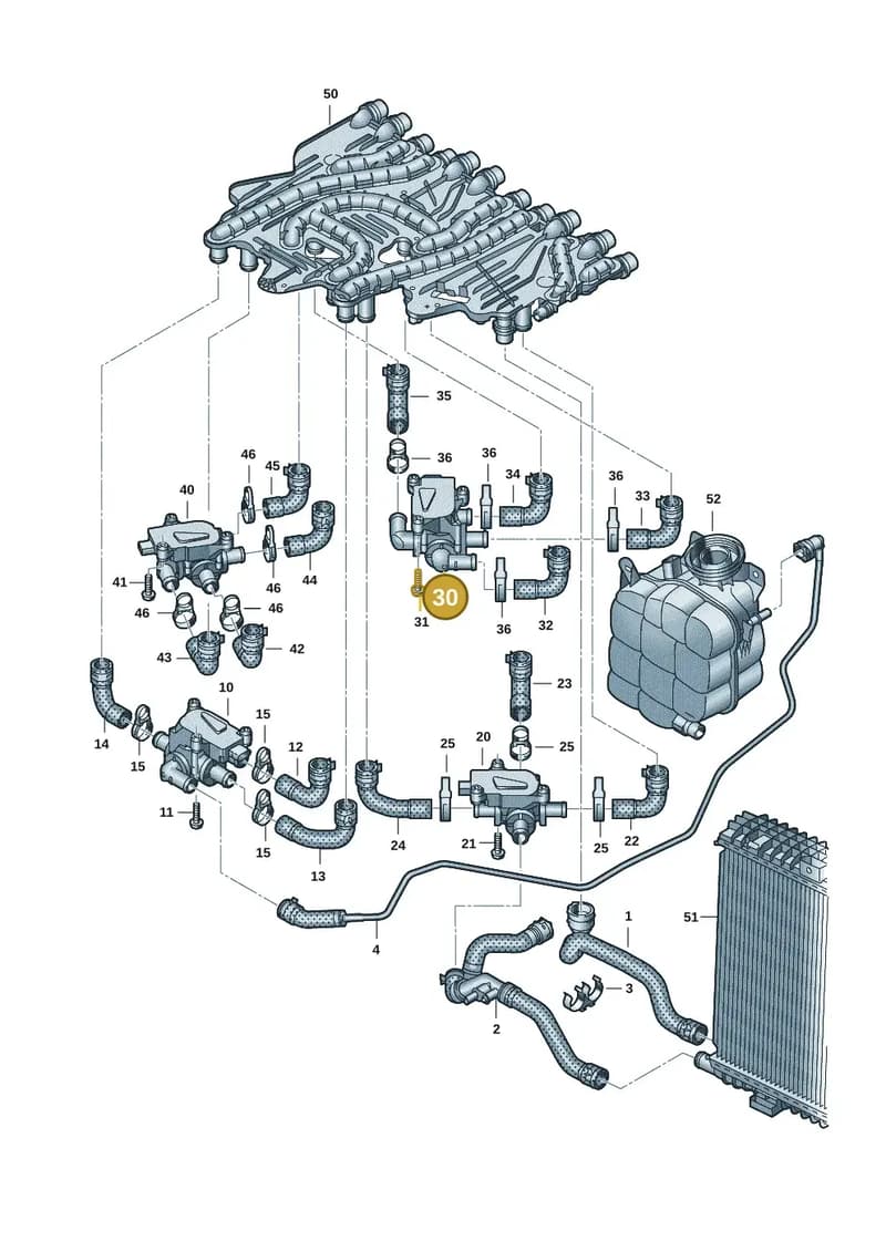 9J1963375Q — Audi RS e-tron GT (2020-2025) diagram 4j1121000, position 30
