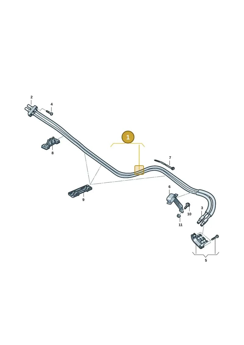 9J1971025D — Audi RS e-tron GT (2020-2025) diagram 4j1970200, position 1