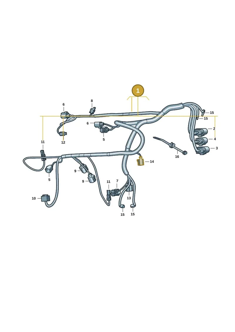 9J1971073 — Audi RS e-tron GT (2020-2025) diagram 4j1971200, position 1
