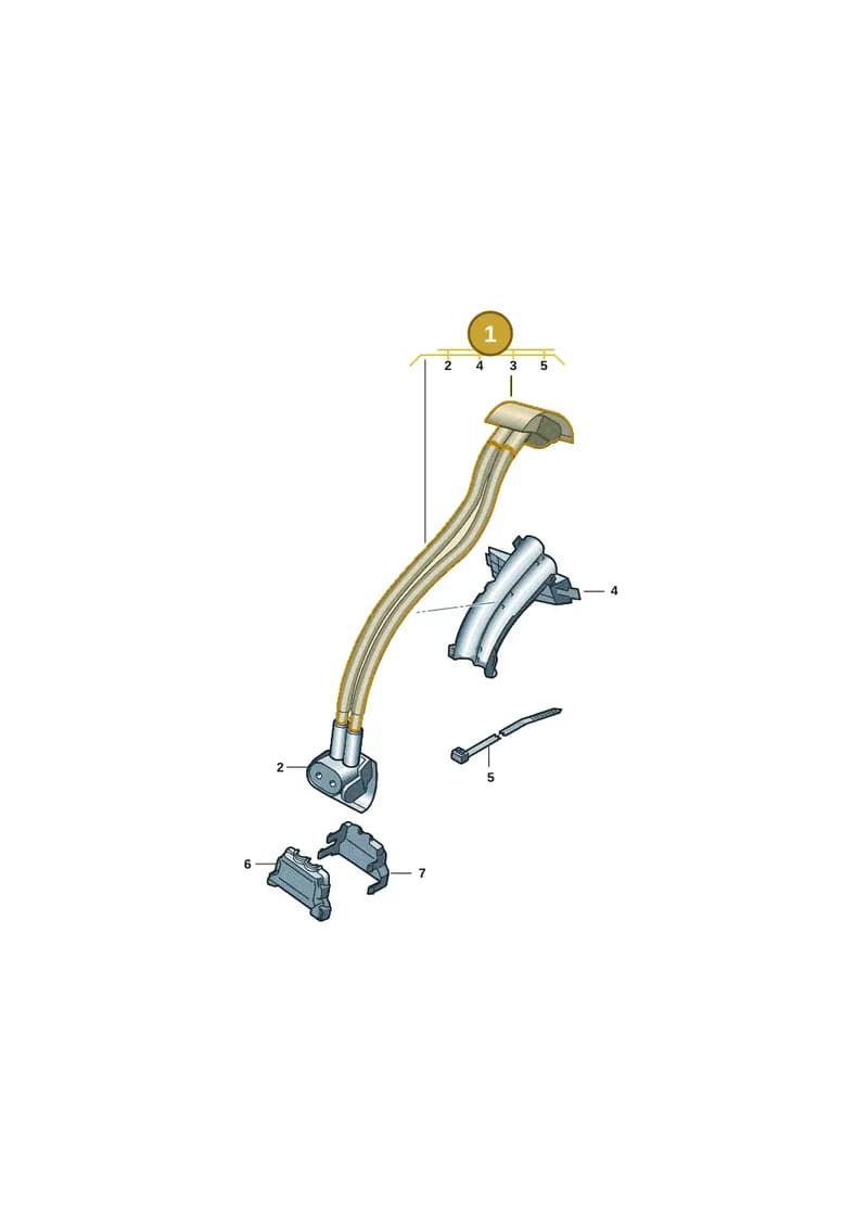 9J1971131C — Audi RS e-tron GT (2020-2025) diagram 4j1970120, position 1