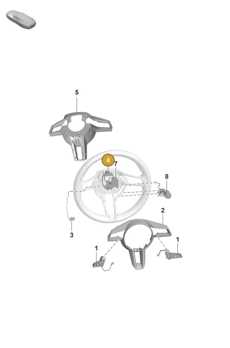9J1971388 — Porsche Taycan Sport Turismo (2019-2024) diagram p56403250, position 4