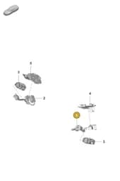 9J1971391 Porsche Wiring Set for Seat Well