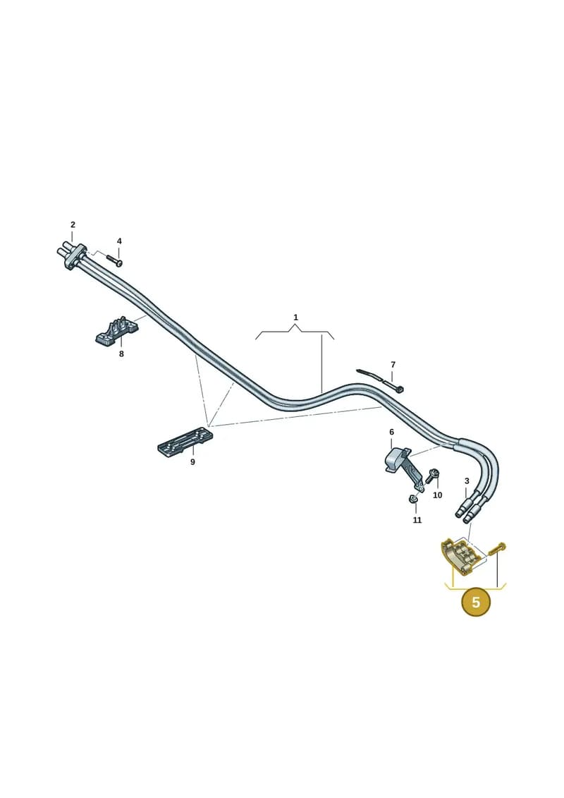 9J1971502A — Audi RS e-tron GT (2020-2025) diagram 4j1970200, position 5
