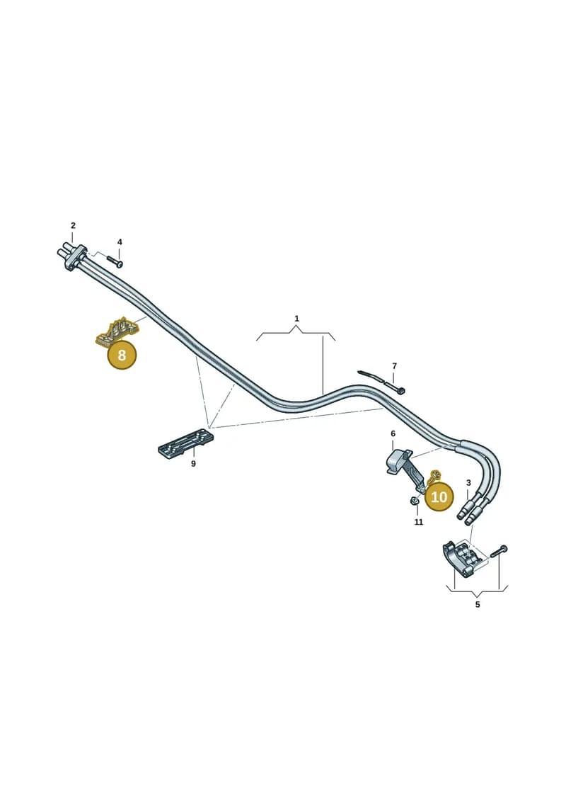 9J1971504A — Audi RS e-tron GT (2020-2025) diagram 4j1970200, position 8+10