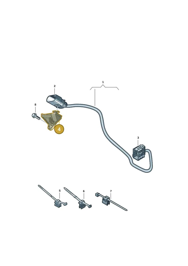 9J1971845A — Audi RS e-tron GT (2020-2025) diagram 4j1972720, position 4