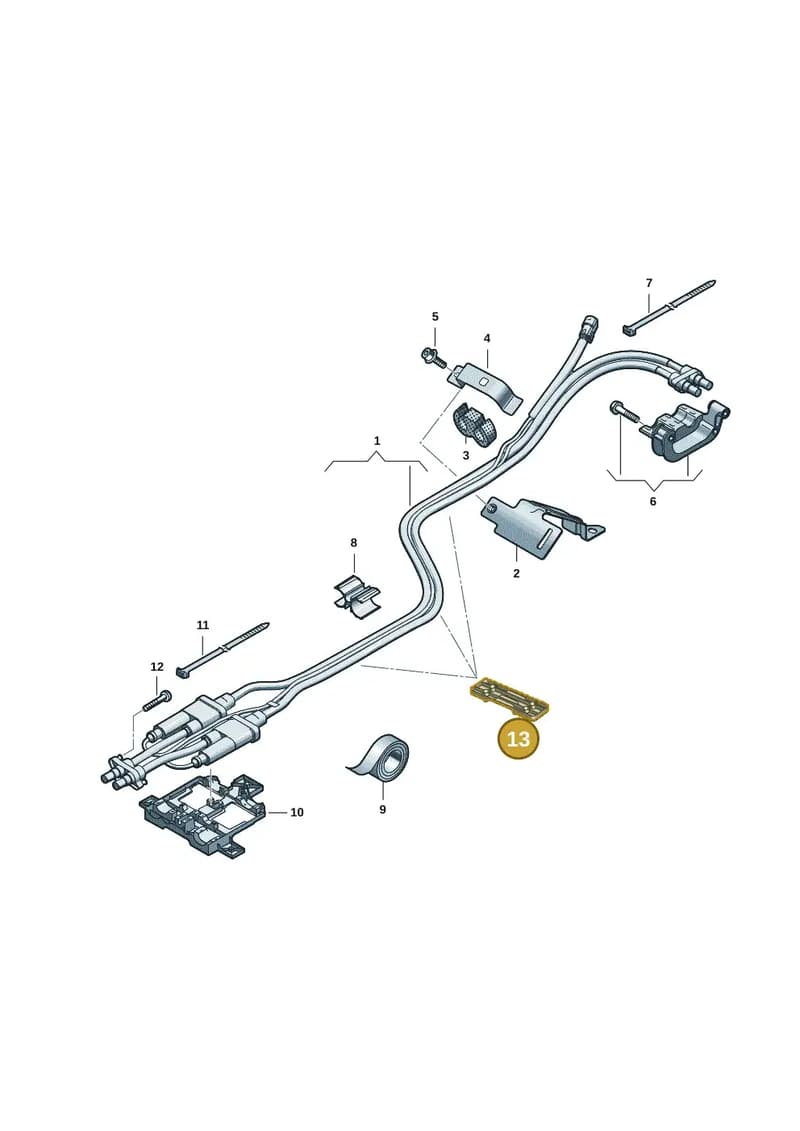 9J1971906B — Audi RS e-tron GT (2020-2025) diagram 4j1970210, position 13