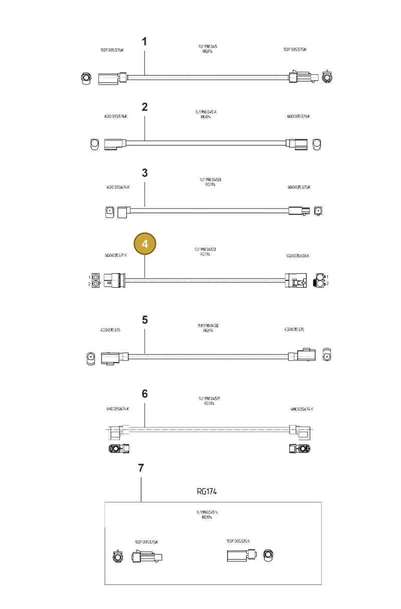9J1998045D — Porsche Panamera (2023-2025) diagram p62912000, position 4