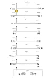 9J1998045G Porsche Repair Set for Aerialwires